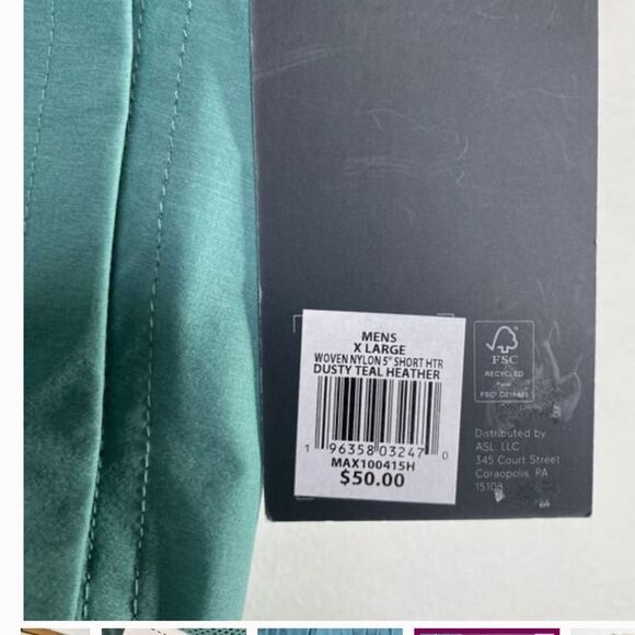 🆕 Men’s VRST 5” Woven Nylon Shorts size 2X - Picture 4 of 9